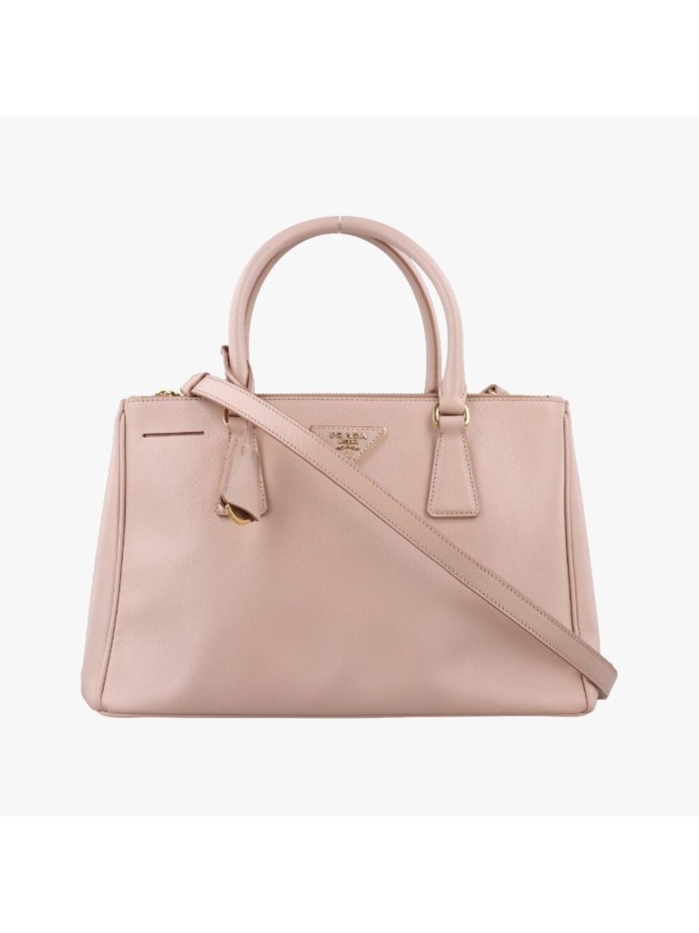 Prada Galleria Pink Saffiano Leather 7